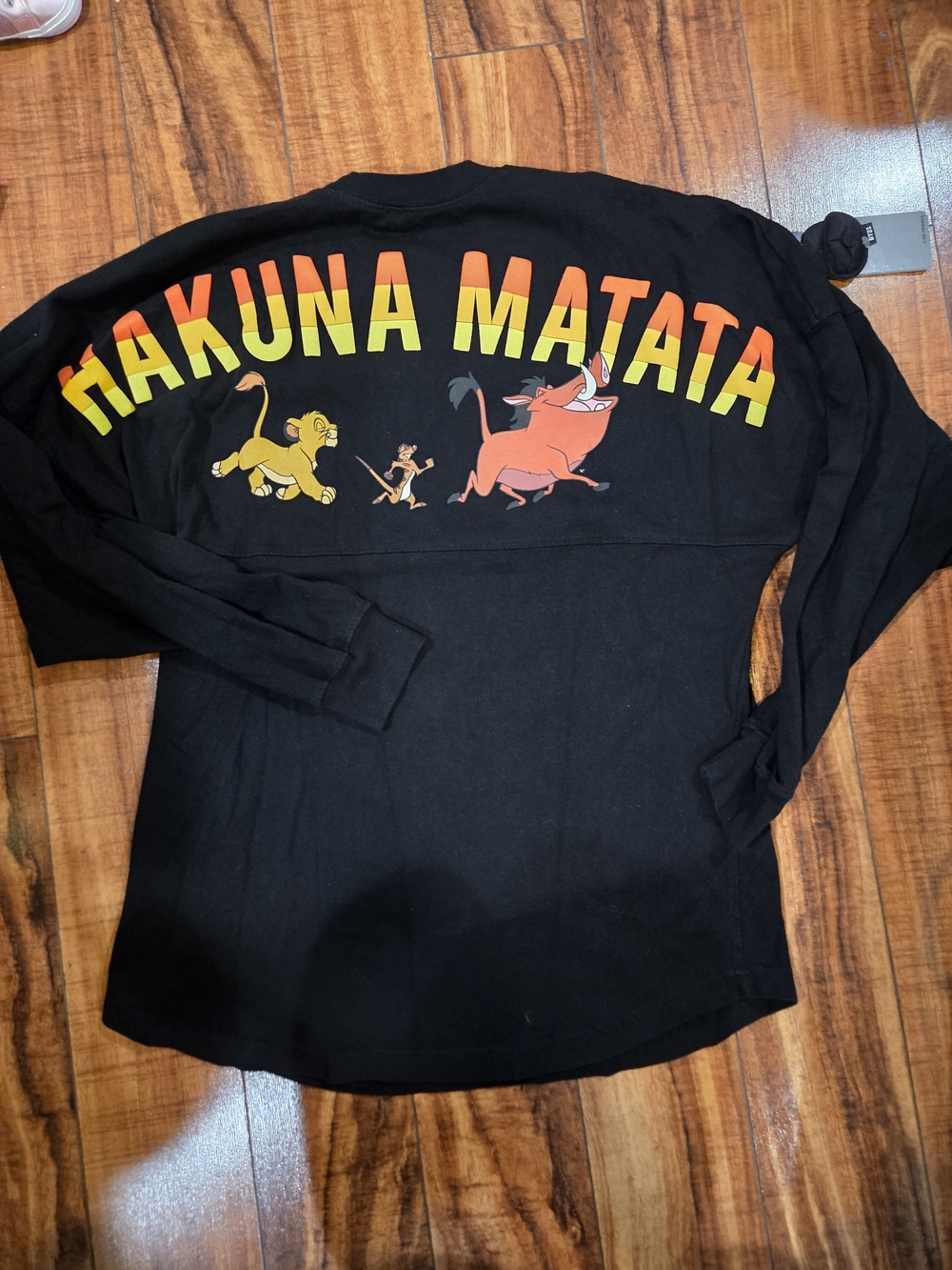 Hakuna Matata Black Spirit Jersey Disney